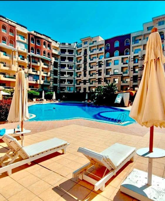 Sunny Studio With 3 Swimming Pools Florenza Хургада Екстер'єр фото