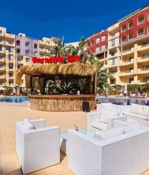 Sunny Studio With 3 Swimming Pools Florenza Хургада Екстер'єр фото